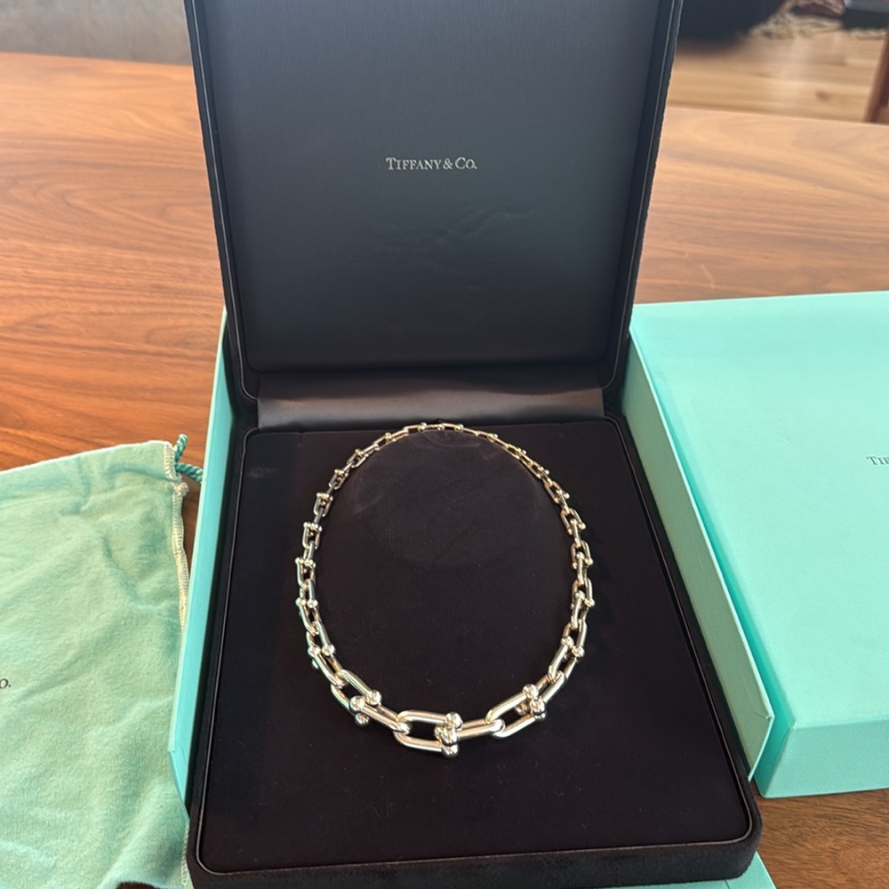 Tiffany Hardware Graduated Link Necklace